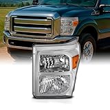 For 2011 2012 2013 2014 2015 2016 F250 F350 F450 F550 SuperDuty Left Driver Side Headlight Chrome Lamp