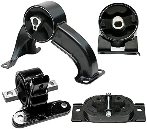 K2308 Compatible with Fits 2009-2010 Dodge Journey 2.4L(FWD) 3.5L(AT) Motor & Transmission Mount Set 4pc : A5487, A5486, A5465, A5543