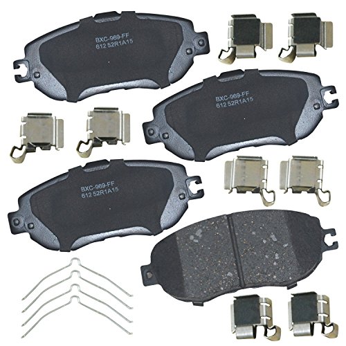 Bendix Premium SBC612 Ceramic Front Brake Pads for Lexus LS400 1994-1993