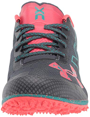 Under Armour Unisex Adult Brigade Xc Low Spikeless Running Shoe, Wire (401 Teal Rush, 7.5 Women Men Us #TOP1