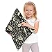 Moslion Throw Pillow Cover Witchcraft 18x18 Inch Magical Style Hand Eyes Moon Skull Cat Bat Snake Key Square Pillow Case Cushion Cover for Home Car Decorative Cotton Linen