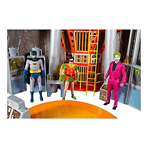 McFarlane Retro Playset Batman 66 Batcave, 15730, Mehrfarbig