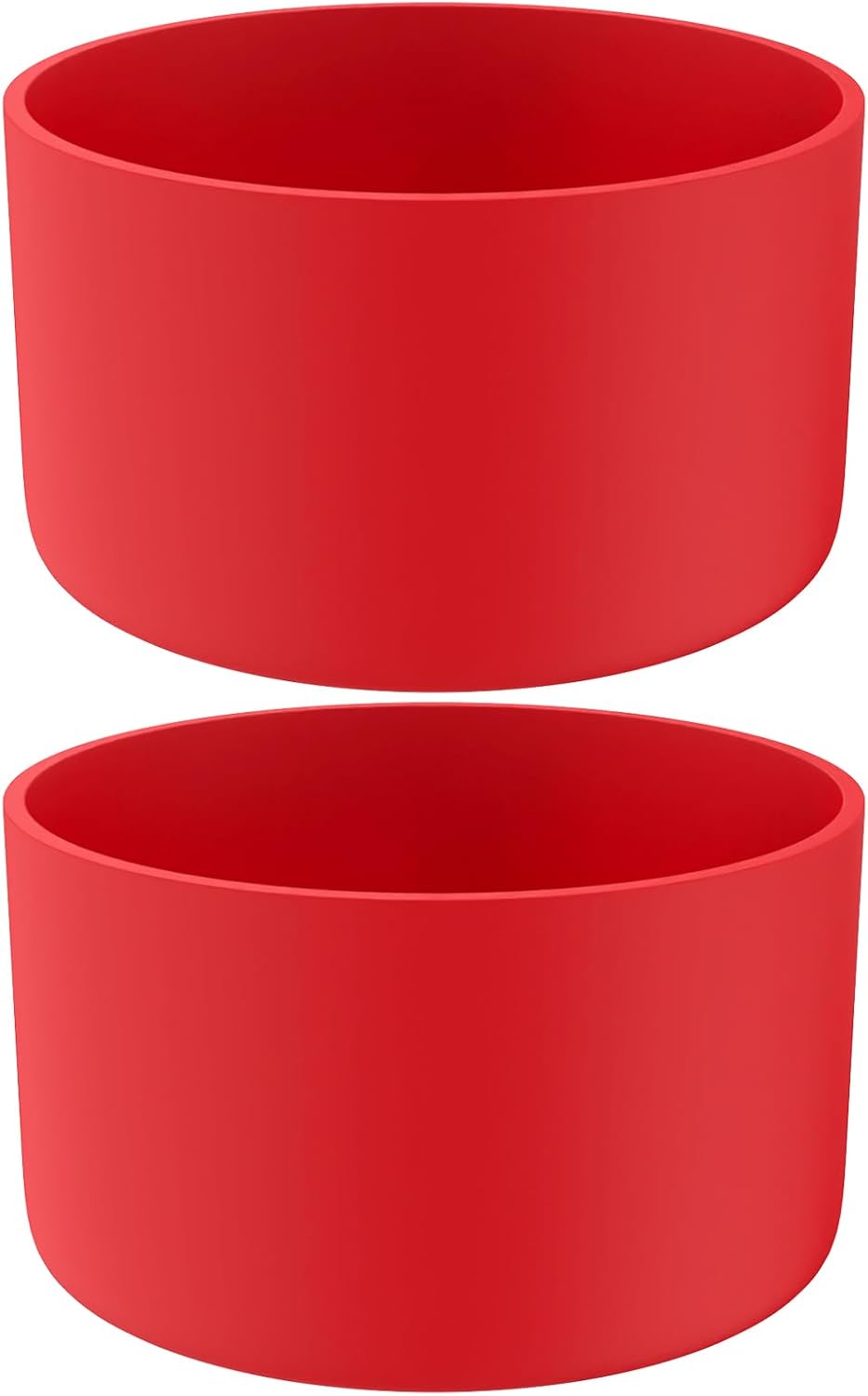 Silicone Bumper Boot for Stanley Quencher H2.0 40 oz 30 oz Tumbler with Handle & Stanley IceFlow 20oz 30oz, Protective Water Bottle Bottom Sleeve Cover, Tumbler Accessories (Blue)