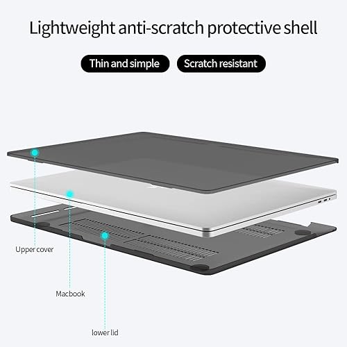 Miniatura 3 de SHUMEI Funda de fotos personalizada para MacBook Pro, compatible con MacBook Pro de 16 pulgadas modelo A2141, cubierta rígida de plástico