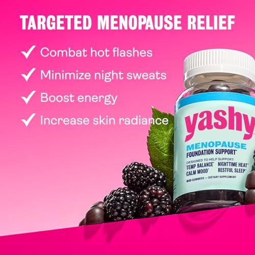Gummies for Menopause | Hormone-Free Supplements for Women | Clinically Backed | 30 Servings | Helps Alleviate Hot Flashes, Night Sweats, & Mood Swings | Supports Libido | BlackBerry Flavor - Image 3