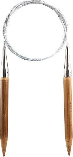 Weabetfu Aguja de tejer circular de bambĂş, 32 pulgadas de longitud para hacer bricolaje creativo hecho a mano y cualquier proyecto de hilo de Weabetfu Aguja de tejer circular de bambĂş, 32 pulgadas de longitud para hacer bricolaje creativo hecho a mano y cualquier proyecto de hilo de