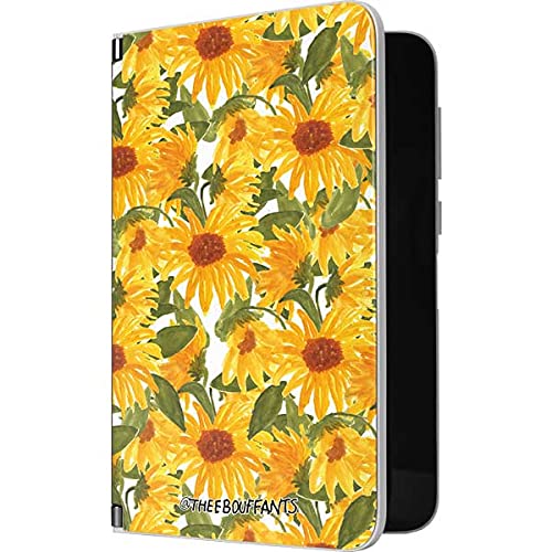 Skinit Tablet Decal Skin Compatible with Surface Duo - Bouffants and Broken Hearts Sunflowers Design