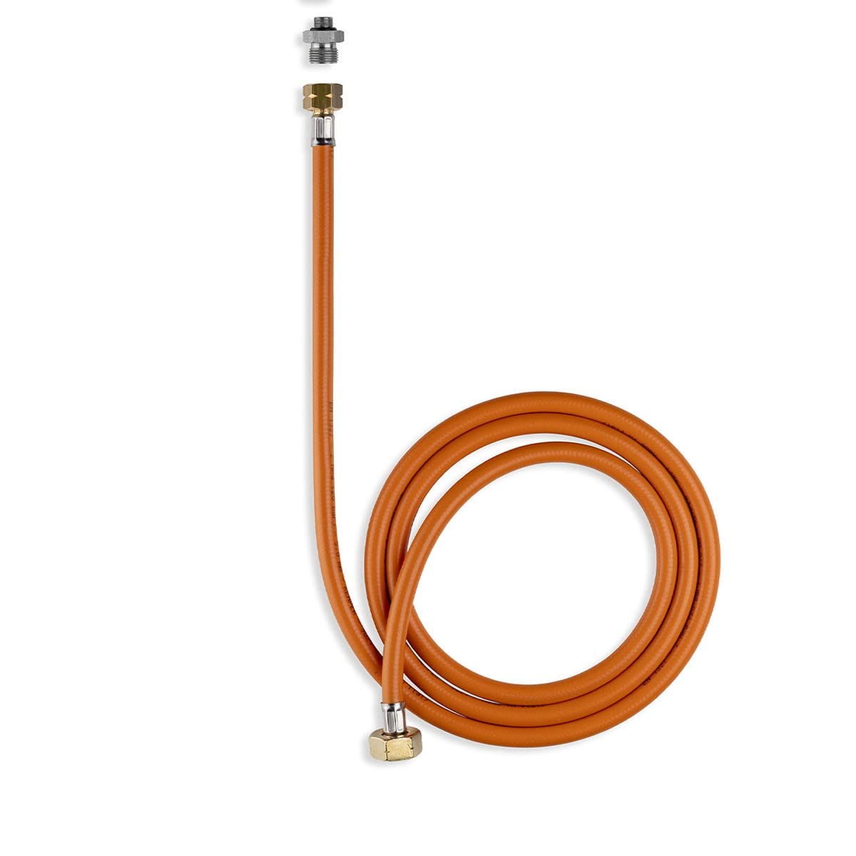 KEMPER - Torcia a gas professionale + tubo flessibile da 2 m Collegamento diretto alla bombola del gas Fiamma piezoelettrica regolabile