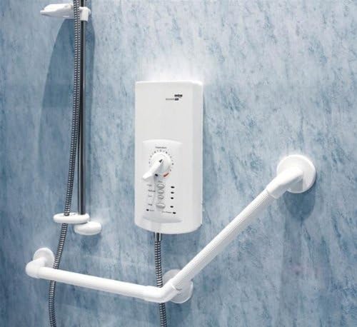 AKW Heavy Duty Grab Bar in White or Blue