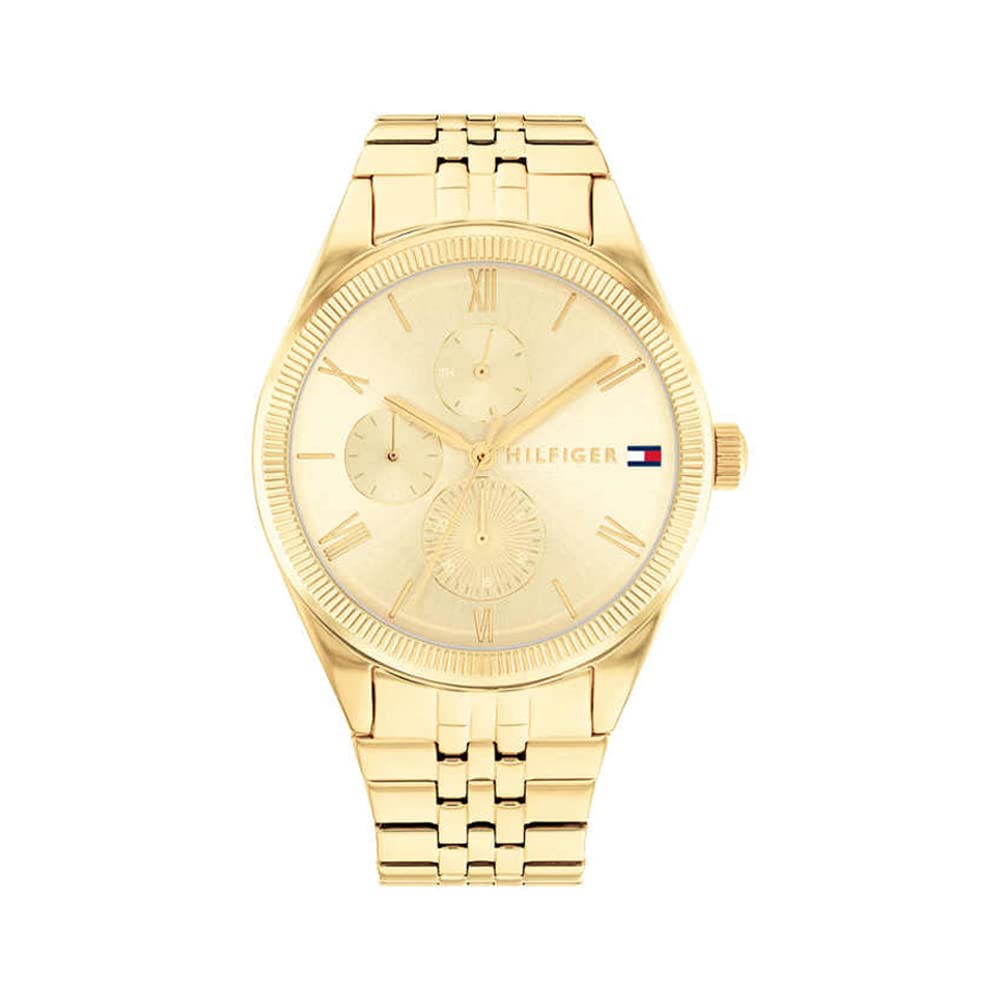 Tommy Hilfiger Women Champagne Dial Analog Watch (B0BTYJ41P9) Amazon Price History, Amazon Price Tracker