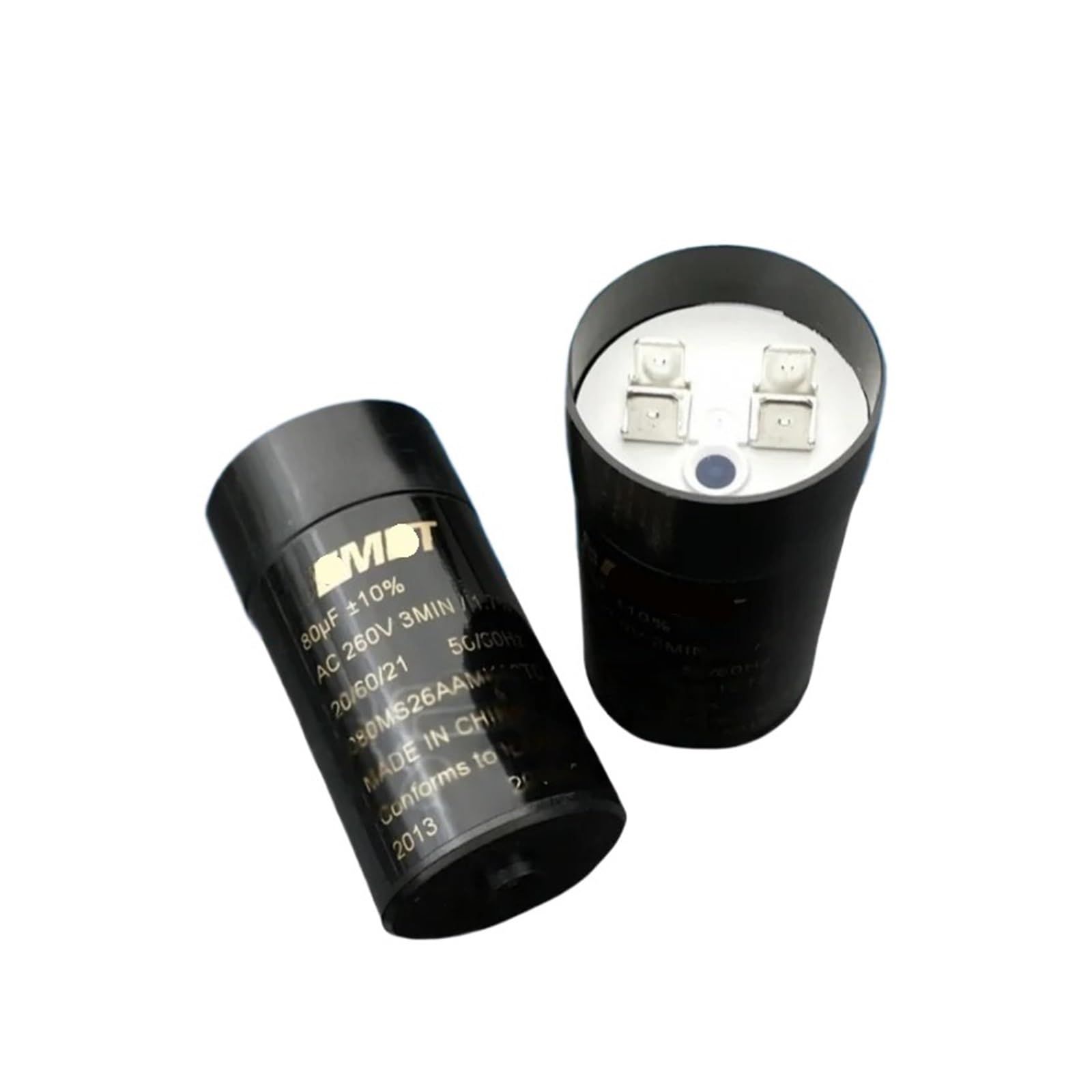 KSZHZYMGX 1PCS 080MS26AAMK1STD 80uF 260VAC capacitor