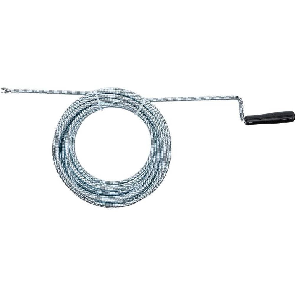 Furet de Plombier 10 m - Acier, Flexible et Résistant - Débouchage Efficace des Canalisations, Pro - D-Work