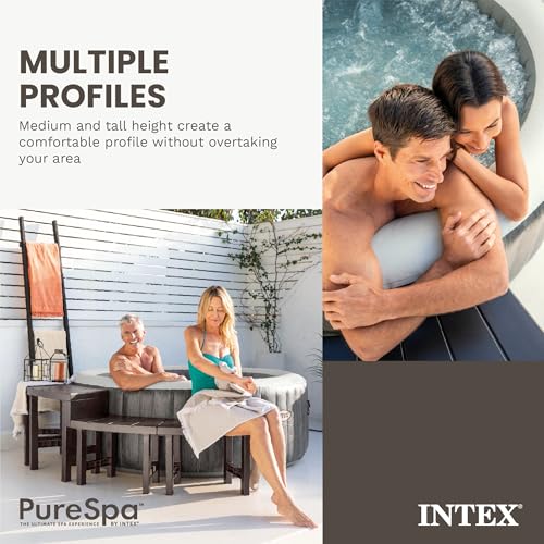 Portable Inflatable Hot Tub 4-Person