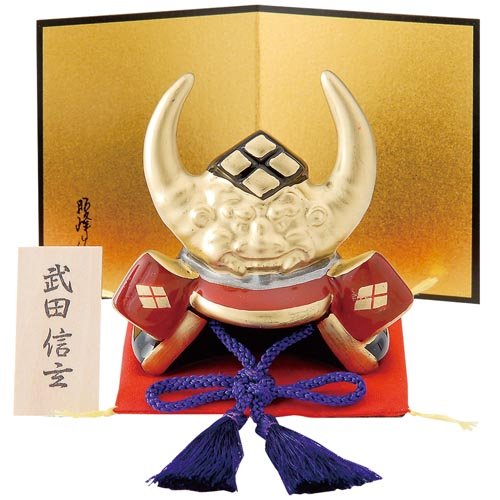 Amazon.co.jp: 五月人形 コンパクト 陶器 小さい 兜 かぶと/戦国武将兜