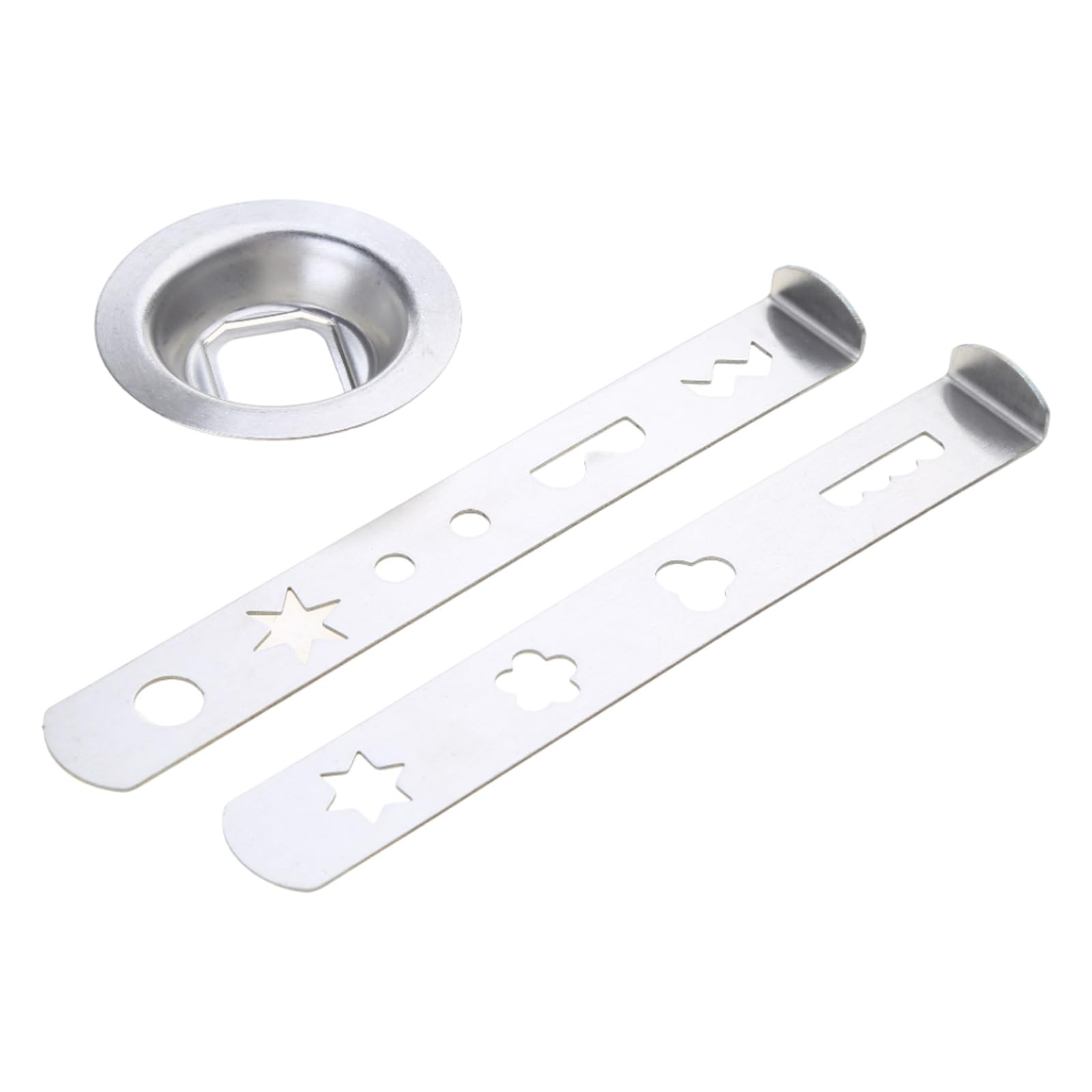 KAHDGSS Cookie Maker Attachment Pastry Attachment Grinder Stainless Steel Biscuit Mold Dough Cutter for MUM4 MUM4 Series Baking Attachments