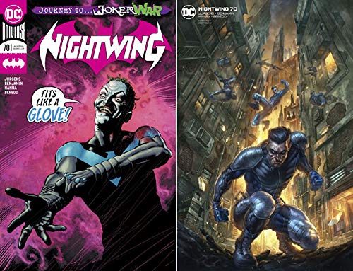NIGHTWING #70 (1st JOKER WAR Covers Combo)