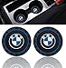 2.8 Inch Cup Holder Coaster for BMW, 2pcs Durable Anti Slip Silicone Logo Cup Holder Mat for BMW 1 3 5 7 Series 320li 316i X1 X3 X4 X5 X6 for Protect The Car Cup Holder and Keep Your Car Clean
