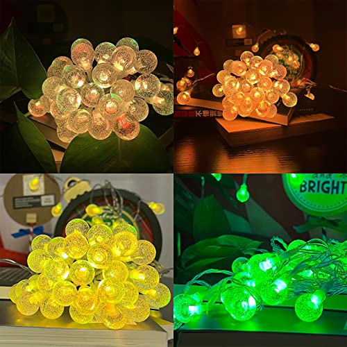 Towardlight Multicolor Globe String Lights 32Ft 96 Led Color Changing Indoor Outdoor String Lights Usb Crystal Ball Fairy String Lights Bedroom Decorative Lights For Christmas, Party, Wedding #TOP3