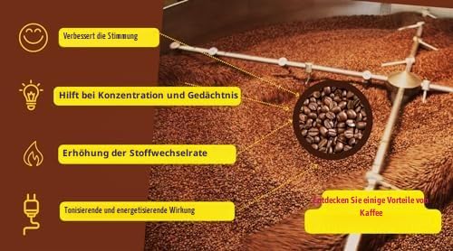 Caffè New York - XXXX - Kaffeebohnen, intensiver aber sanfter Geschmack, Arabica und robuste mittlere Röstung, zum Mahlen, italienischer Espresso, Bar-Mischung - hohe Qualität seit 1930-1 kg, Bohnen