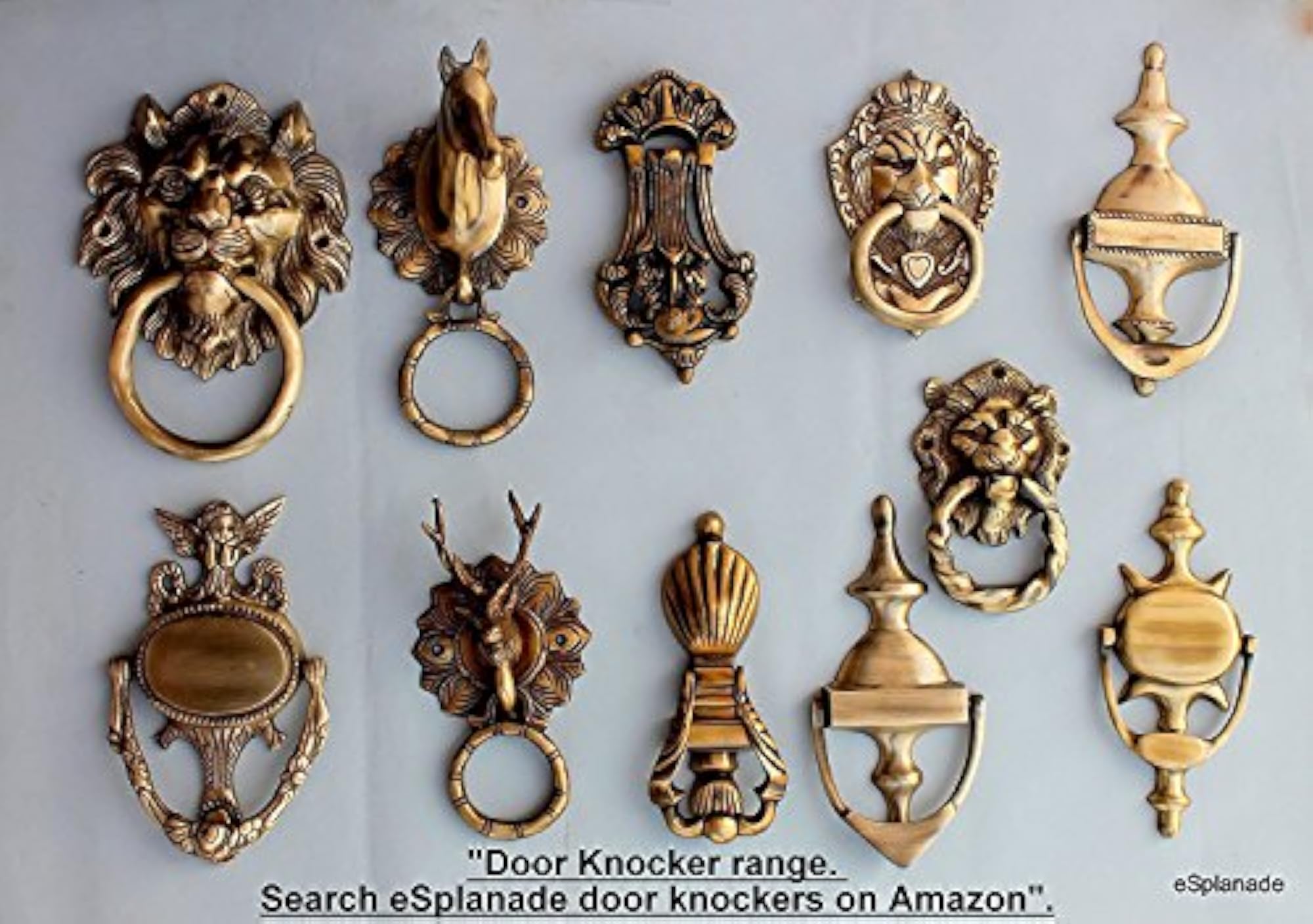 Anchor Brass Door Knocker