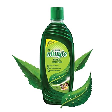 Nimyle Eco friendly floor cleaner with Power of Neem for 99.9% anti bacterial protection - Herbal 500ml