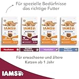 IAMS Sensible Verdauung Katzenfutter trocken - Trockenfutter für Katzen mit empfindlichen Mägen ab 1 Jahr, 3 kg