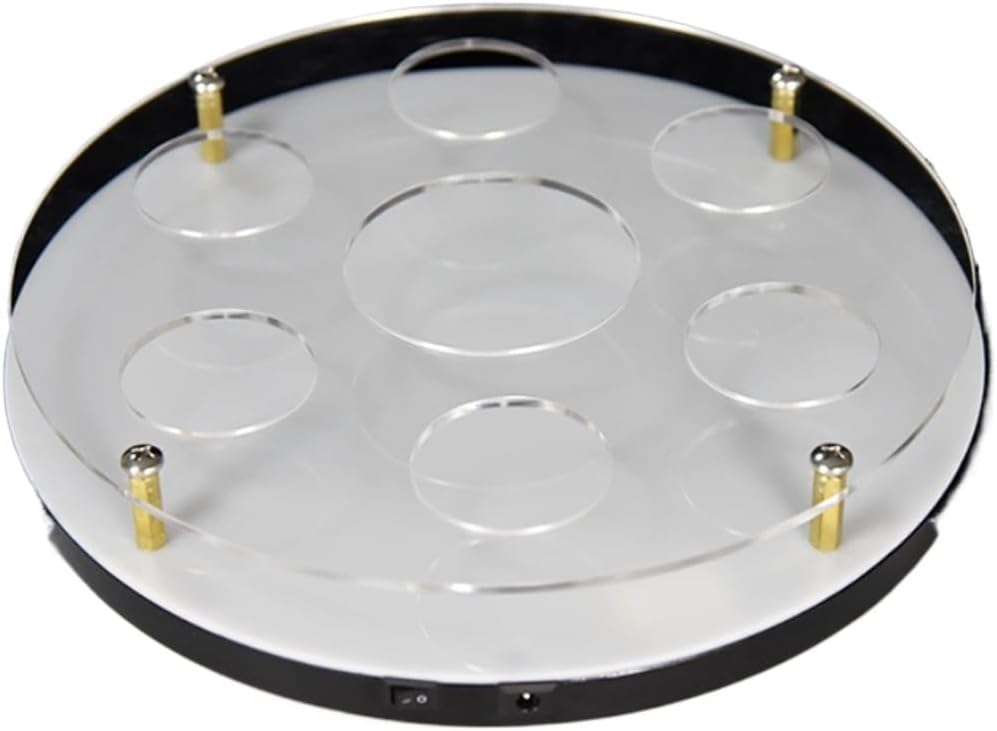 Rechargeable LED Acrylic Luminous Wine Stand KTV Bar Glass Holder