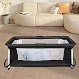 ✪[MATELAS SOUPLES] –Le matelas pliant confortable est conçu pour le confort de bébé (un matelas pliant de remplacement plus épais est également disponible, vendu séparément).