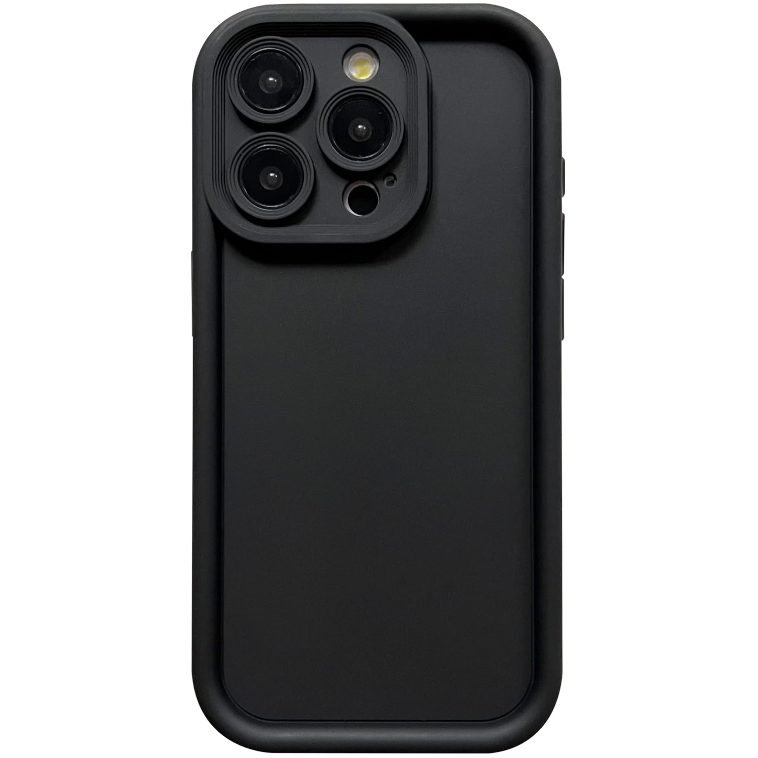 Puxicu Slim Case for iPhone 14 Pro Max, Enhanced Camera Protection, Shockproof Skin-Friendly Touch Soft Case Cover for iPhone 14 Pro Max Phone 6.7 inch, Black