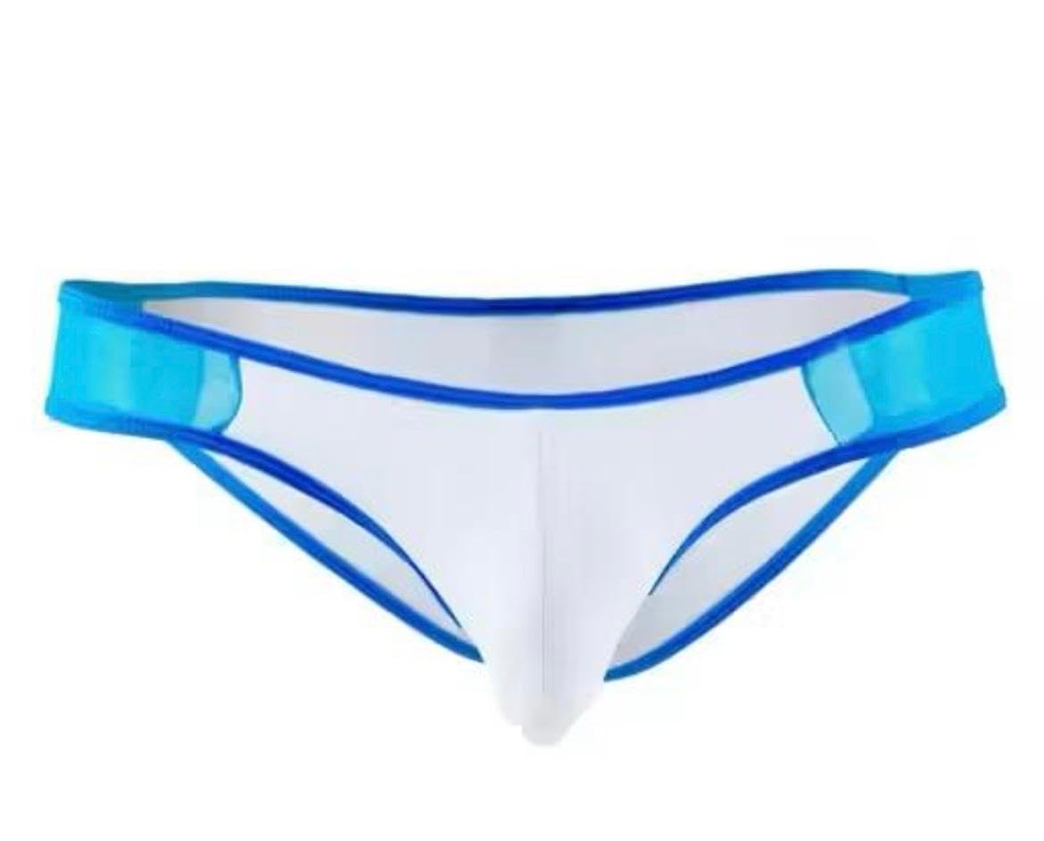 Two-Tone Pouch Brief Thong Underwear-image-25