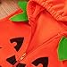 POLP Disfraz Halloween Bebe Monos Unisex Bodies Bebe Estampado Calabaza Mameluco con...