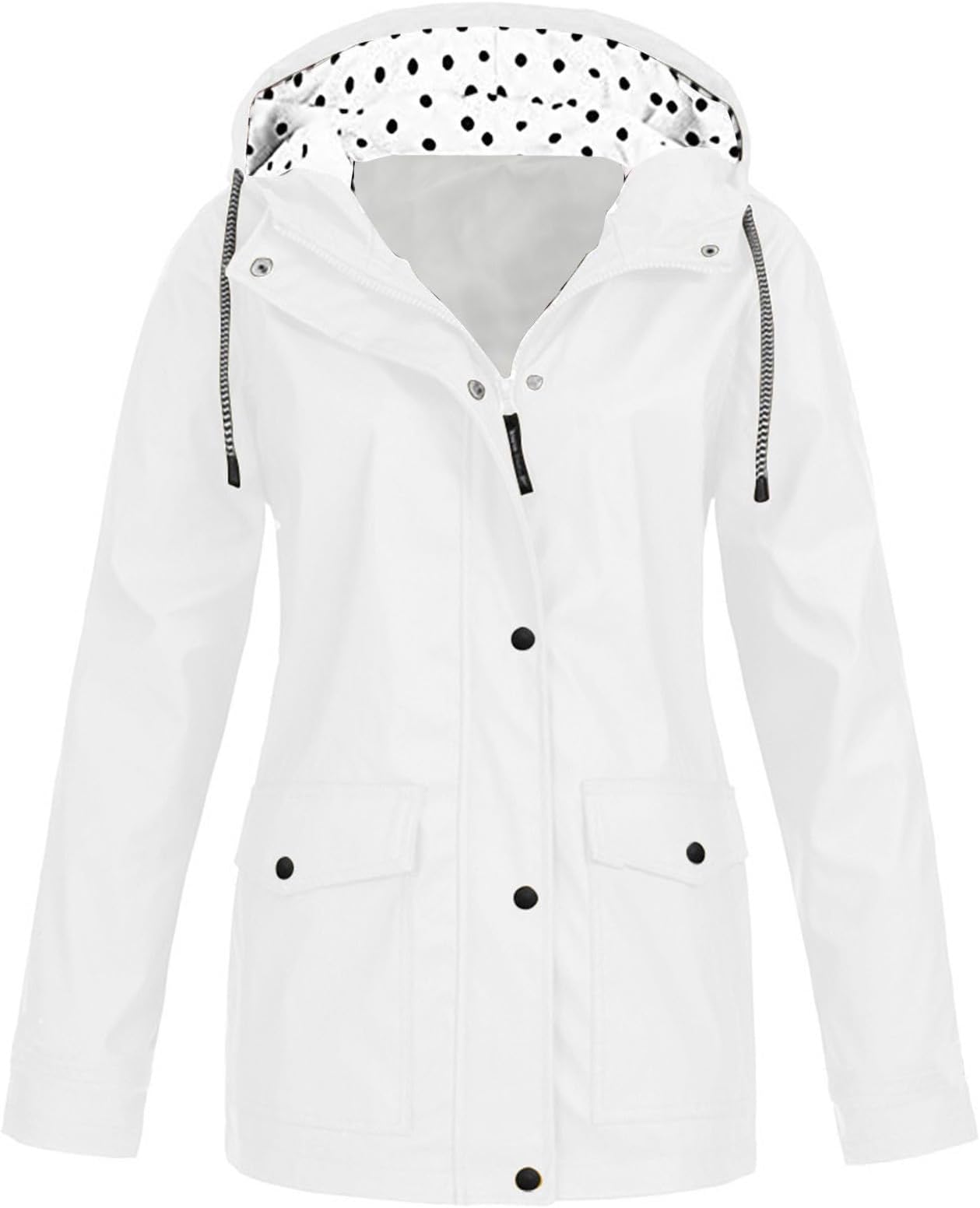 Women Raincoat Work Out Yoga Jackets Hoods Outfits Raincoat for Women Long Sleeve Hooded Winter Fall Raincoat 2023