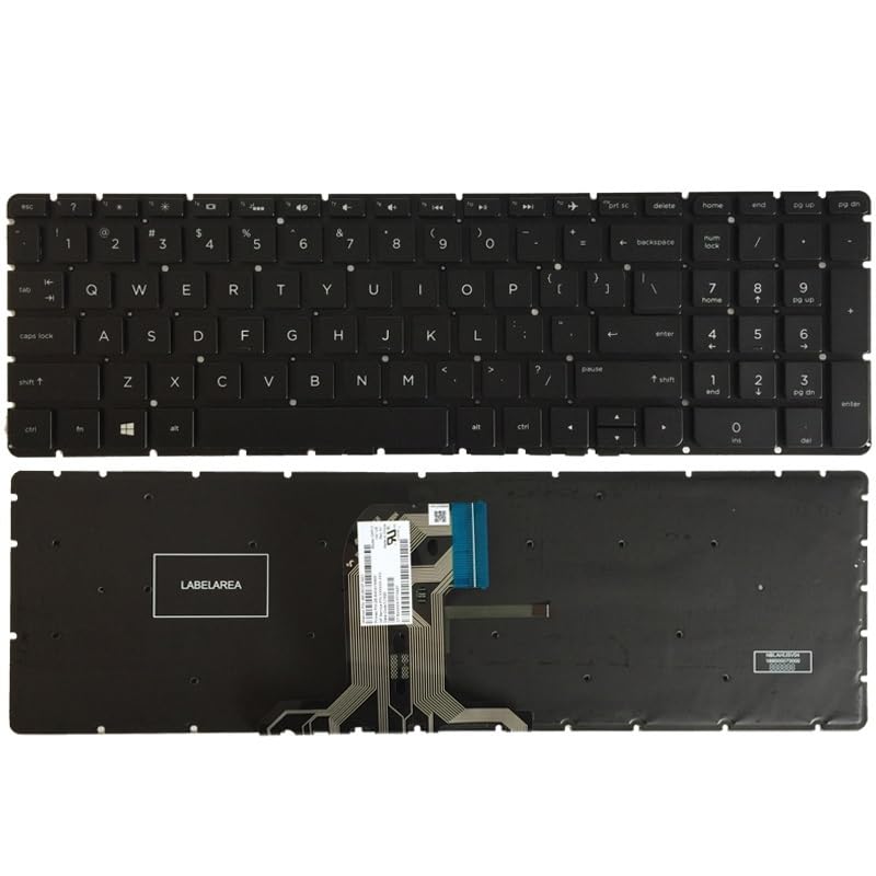 Clavier HP 17-X TPN-C125 Rétroéclairé pour corriger une panne de saisie