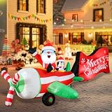 MUMTOP 10FT Santa Helicopter