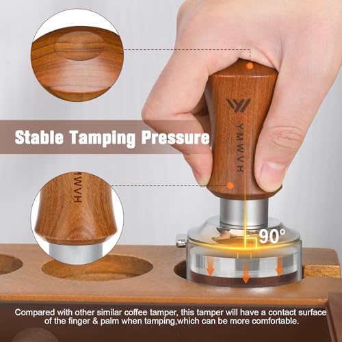 Pressoir à expresso 58 mm avec double ressort de calibrage autonivelant V5 - 5