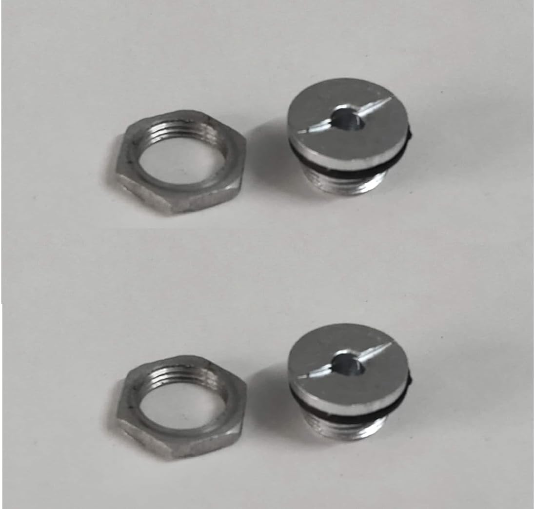 Aluminium Safety Valve For Pressure Cooker - Ideal For Prestige/Pigeon & Similar Brands (Set Of 2), Multicolor, 5 Liter