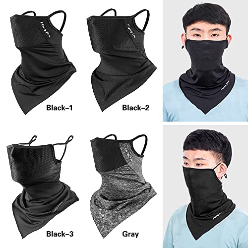 Máscara de trabalho,Cobertura facial ciclismo respirável verão proteção solar lenço facial máscara b
