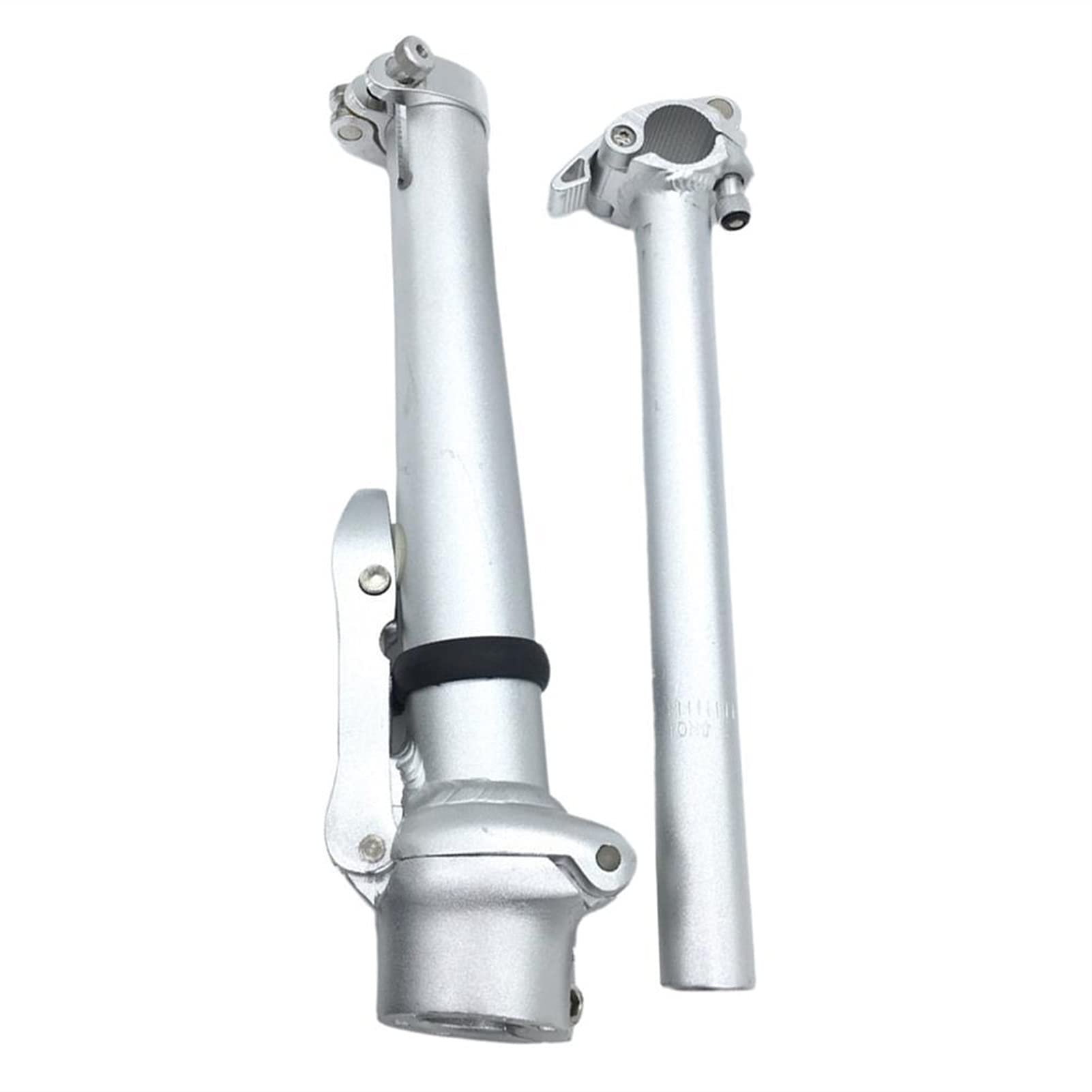 Prolunga Manubrio Bici，Alza Manubrio Bicicletta Durable pieghevole in lega di alluminio per biciclette per biciclette per biciclette antenna prove tubo bicicletta parte per lo scooter per bici pieghev