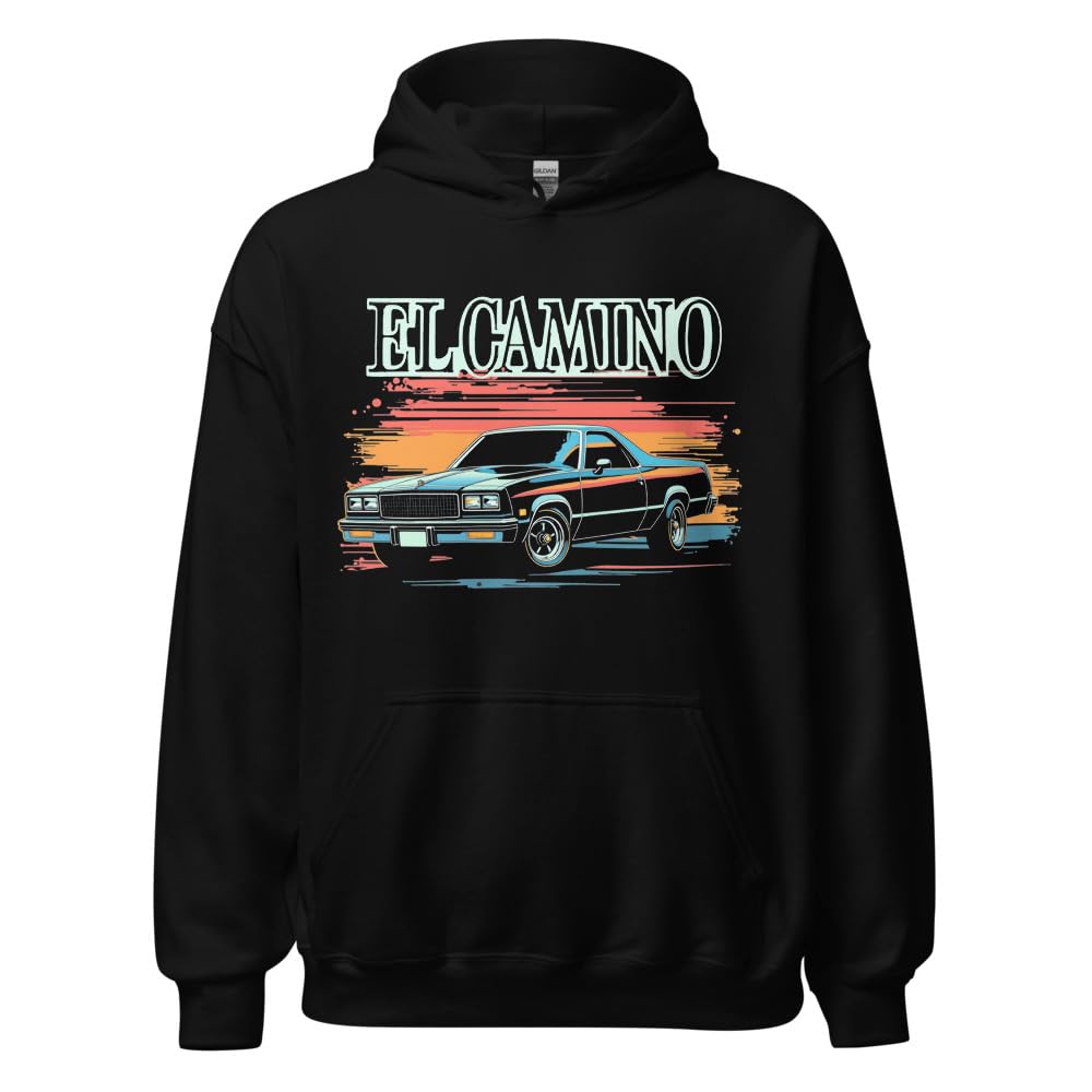 1978 Chevy El Camino retro klasyczna bluza z kapturem