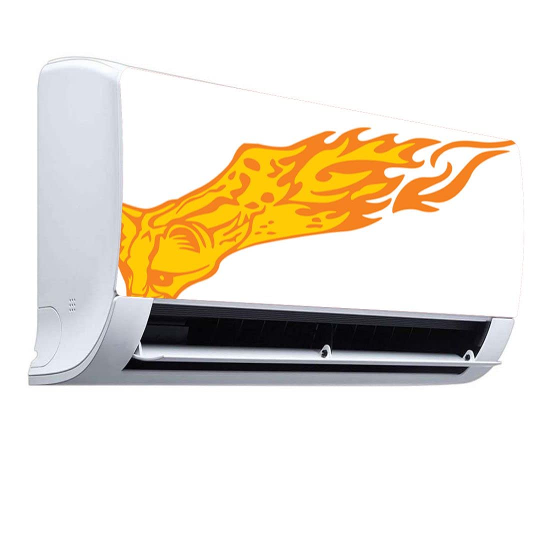 QTH LINE Art Design AC Sticker Suitable for All Type of AC QTH-AC-1620