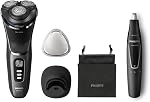 Philips Electric Shaver Series 3230, Wet & Dry with SkinProtect Technology & PowerCut blades, S3230/52