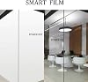 SW Smart Film Switchable Electric PDLC Smart Glass Window Tint for Home Office Conference Room 6x6 Sample