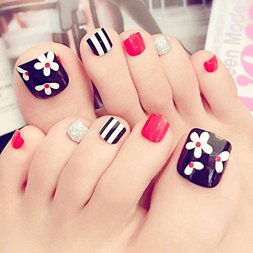 1000 Pieces Fake Toenail Tips False Toenails Full Cover Artificial French Toenails Natural Fake Toenail Tips With Box For Nail Salons And Diy Nail Art, 10 Sizes (Clear) #TOP4