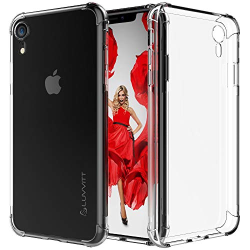 Luvvitt Iphone Xr Case [Clear Grip] Soft Slim Flexible Tpu Back Cover Transparent Rubber Case For Apple Iphone Xr Max 6.1 Inch 2018 - Crystal Clear #TOP24