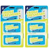 Lizzy 2 deodoranti per frigo, assorbi odori per rimuovere i cattivi odori, elimina i cattivi odori