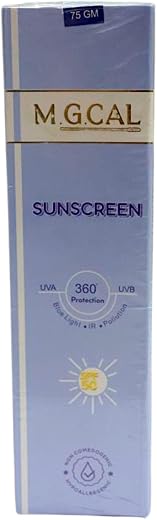 M.G. CAL Sunscreen Spf 50 360o Protection | 75 G |