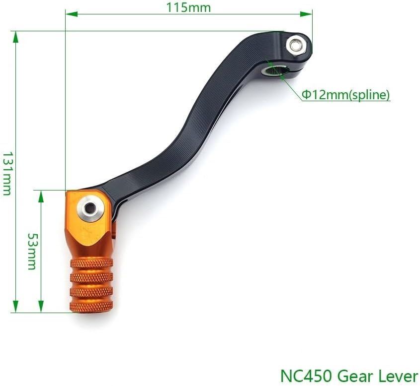 Motorcycle Gear Shifter Motorcycle Gear Shift Lever Folding Aluminum Extend Pedal For Nc250 Nc450 Cb