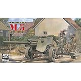 AFV Club Models 1/35 US 3 Inch Gun M5 on Carriage M6