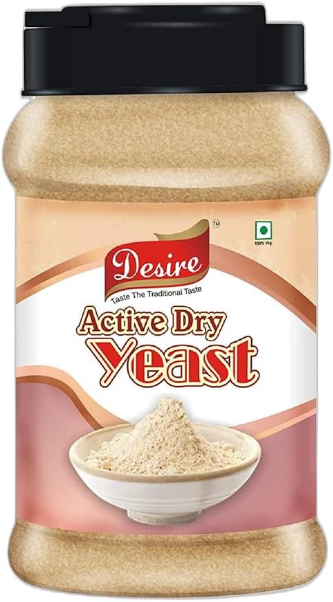 Desire Baker's Active Dry Yeast 700g | Instant Dry Yeast for Baking Bread, Pizza Dough, Cakes & More