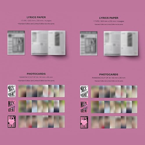 Miniatura 4 de dreamus [Regalo Aladin] Stray Kids [MAXIDENT ] SET DE EDICIÓN ESTÁNDAR + Álbum EDICIÓN